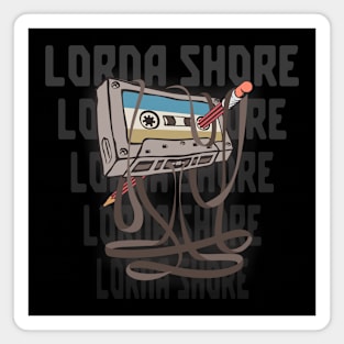 Lorna Shore Cassette Magnet